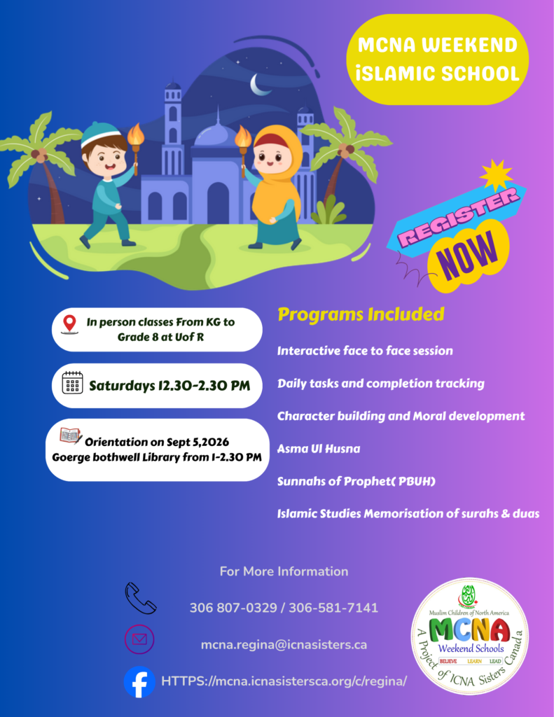 MCNA Weekend school